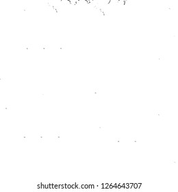 Vector grunge overlay texture. Black and white background. Abstract monochrome image includes a faded effect in dark tones
