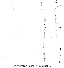 Vector grunge overlay texture. Black and white background. Abstract monochrome image includes a faded effect in dark tones