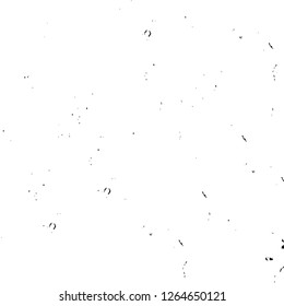 Vector grunge overlay texture. Black and white background. Abstract monochrome image includes a faded effect in dark tones