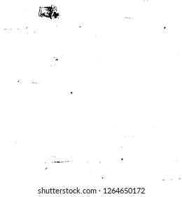 Vector grunge overlay texture. Black and white background. Abstract monochrome image includes a faded effect in dark tones