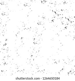 Vector grunge overlay texture. Black and white background. Abstract monochrome image includes a faded effect in dark tones