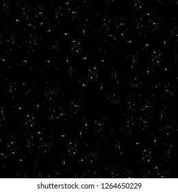Vector grunge overlay texture. Black and white background. Abstract monochrome image includes a faded effect in dark tones