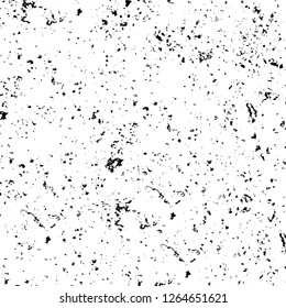 Vector grunge overlay texture. Black and white background. Abstract monochrome image includes a faded effect in dark tones
