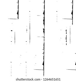 Vector grunge overlay texture. Black and white background. Abstract monochrome image includes a faded effect in dark tones