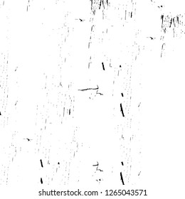 Vector grunge overlay texture. Black and white background. Abstract monochrome image includes a faded effect in dark tones