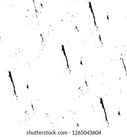 Vector grunge overlay texture. Black and white background. Abstract monochrome image includes a faded effect in dark tones