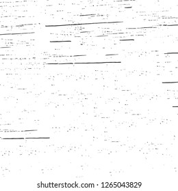 Vector grunge overlay texture. Black and white background. Abstract monochrome image includes a faded effect in dark tones
