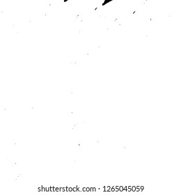 Vector grunge overlay texture. Black and white background. Abstract monochrome image includes a faded effect in dark tones