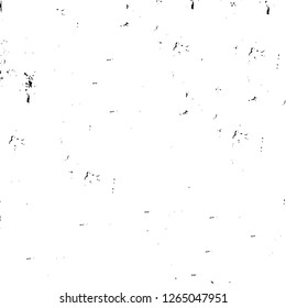 Vector grunge overlay texture. Black and white background. Abstract monochrome image includes a faded effect in dark tones