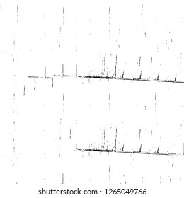 Vector grunge overlay texture. Black and white background. Abstract monochrome image includes a faded effect in dark tones