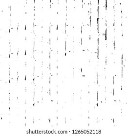 Vector grunge overlay texture. Black and white background. Abstract monochrome image includes a faded effect in dark tones