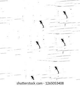 Vector grunge overlay texture. Black and white background. Abstract monochrome image includes a faded effect in dark tones