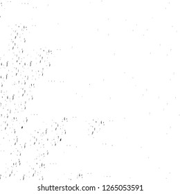Vector grunge overlay texture. Black and white background. Abstract monochrome image includes a faded effect in dark tones