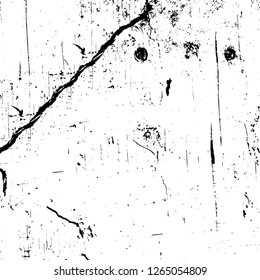 Vector grunge overlay texture. Black and white background. Abstract monochrome image includes a faded effect in dark tones