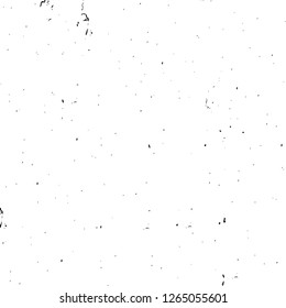 Vector grunge overlay texture. Black and white background. Abstract monochrome image includes a faded effect in dark tones