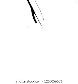 Vector grunge overlay texture. Black and white background. Abstract monochrome image includes a faded effect in dark tones