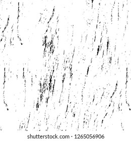 Vector grunge overlay texture. Black and white background. Abstract monochrome image includes a faded effect in dark tones