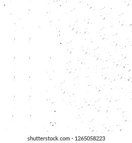 Vector grunge overlay texture. Black and white background. Abstract monochrome image includes a faded effect in dark tones
