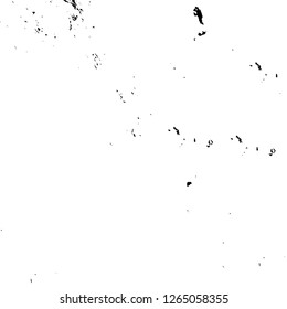 Vector grunge overlay texture. Black and white background. Abstract monochrome image includes a faded effect in dark tones