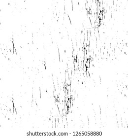 Vector grunge overlay texture. Black and white background. Abstract monochrome image includes a faded effect in dark tones