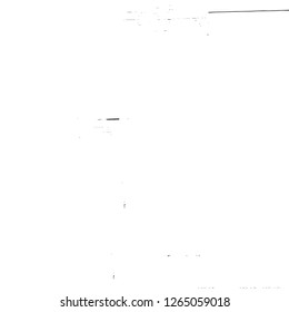 Vector grunge overlay texture. Black and white background. Abstract monochrome image includes a faded effect in dark tones