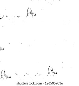 Vector grunge overlay texture. Black and white background. Abstract monochrome image includes a faded effect in dark tones