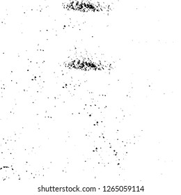 Vector grunge overlay texture. Black and white background. Abstract monochrome image includes a faded effect in dark tones