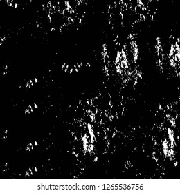 Vector grunge overlay texture. Black and white background. Abstract monochrome image includes a faded effect in dark tones