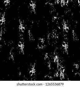 Vector grunge overlay texture. Black and white background. Abstract monochrome image includes a faded effect in dark tones