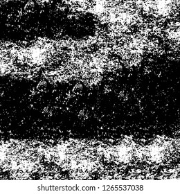 Vector grunge overlay texture. Black and white background. Abstract monochrome image includes a faded effect in dark tones