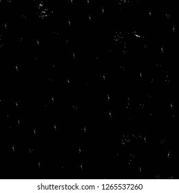 Vector grunge overlay texture. Black and white background. Abstract monochrome image includes a faded effect in dark tones