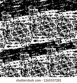 Vector grunge overlay texture. Black and white background. Abstract monochrome image includes a faded effect in dark tones