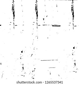 Vector grunge overlay texture. Black and white background. Abstract monochrome image includes a faded effect in dark tones