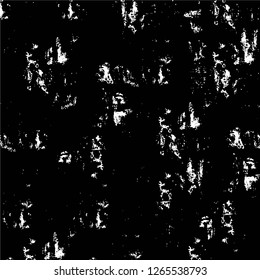 Vector grunge overlay texture. Black and white background. Abstract monochrome image includes a faded effect in dark tones
