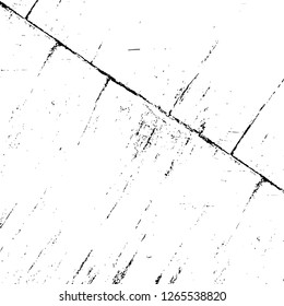Vector grunge overlay texture. Black and white background. Abstract monochrome image includes a faded effect in dark tones