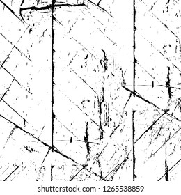 Vector grunge overlay texture. Black and white background. Abstract monochrome image includes a faded effect in dark tones