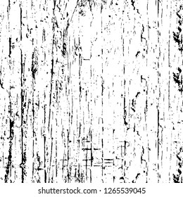 Vector grunge overlay texture. Black and white background. Abstract monochrome image includes a faded effect in dark tones
