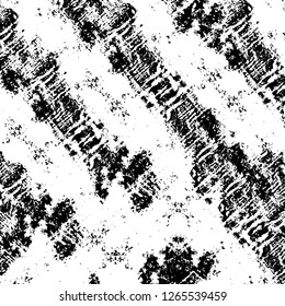 Vector grunge overlay texture. Black and white background. Abstract monochrome image includes a faded effect in dark tones