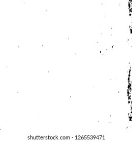 Vector grunge overlay texture. Black and white background. Abstract monochrome image includes a faded effect in dark tones