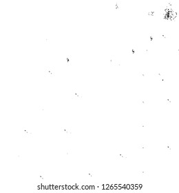 Vector grunge overlay texture. Black and white background. Abstract monochrome image includes a faded effect in dark tones