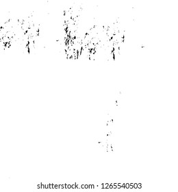 Vector grunge overlay texture. Black and white background. Abstract monochrome image includes a faded effect in dark tones