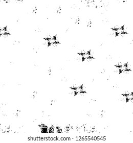 Vector grunge overlay texture. Black and white background. Abstract monochrome image includes a faded effect in dark tones