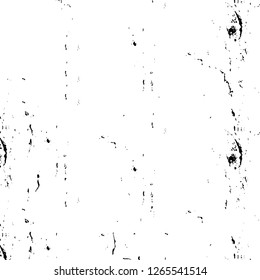 Vector grunge overlay texture. Black and white background. Abstract monochrome image includes a faded effect in dark tones