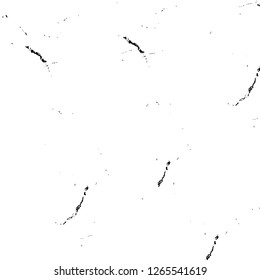 Vector grunge overlay texture. Black and white background. Abstract monochrome image includes a faded effect in dark tones
