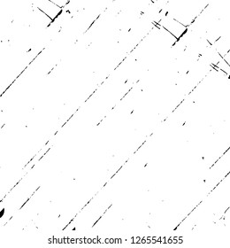 Vector grunge overlay texture. Black and white background. Abstract monochrome image includes a faded effect in dark tones