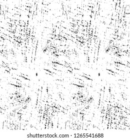 Vector grunge overlay texture. Black and white background. Abstract monochrome image includes a faded effect in dark tones