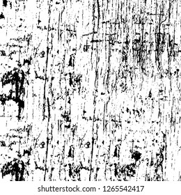 Vector grunge overlay texture. Black and white background. Abstract monochrome image includes a faded effect in dark tones