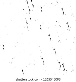 Vector grunge overlay texture. Black and white background. Abstract monochrome image includes a faded effect in dark tones