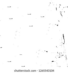 Vector grunge overlay texture. Black and white background. Abstract monochrome image includes a faded effect in dark tones