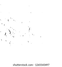Vector grunge overlay texture. Black and white background. Abstract monochrome image includes a faded effect in dark tones